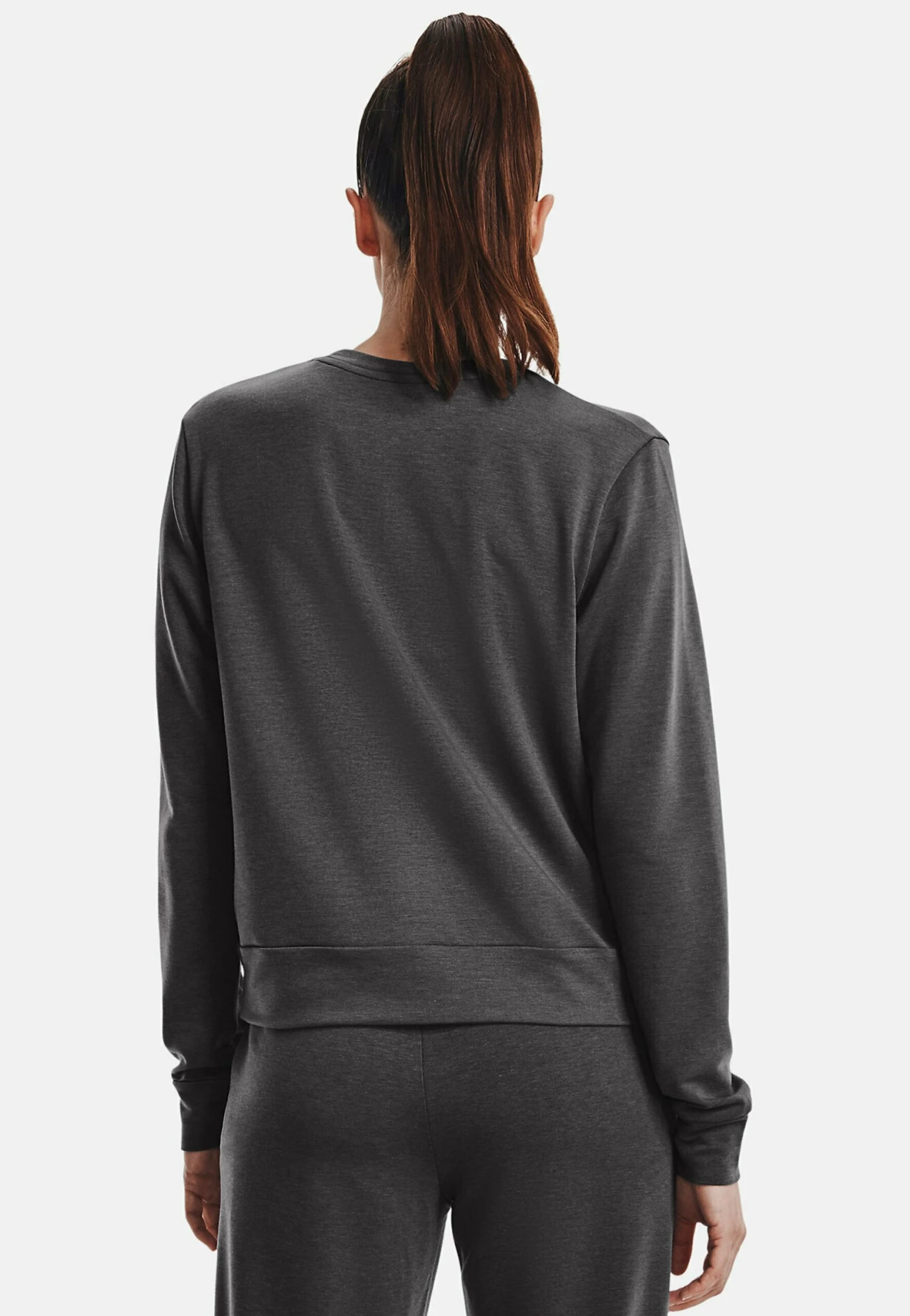 Under Armour Long Sleeves Rival Terry Crew - Sudadera - Jet Gray 5 Under Armour Long Sleeves Rival Terry Crew - Sudadera - Jet Gray - Imagen 3