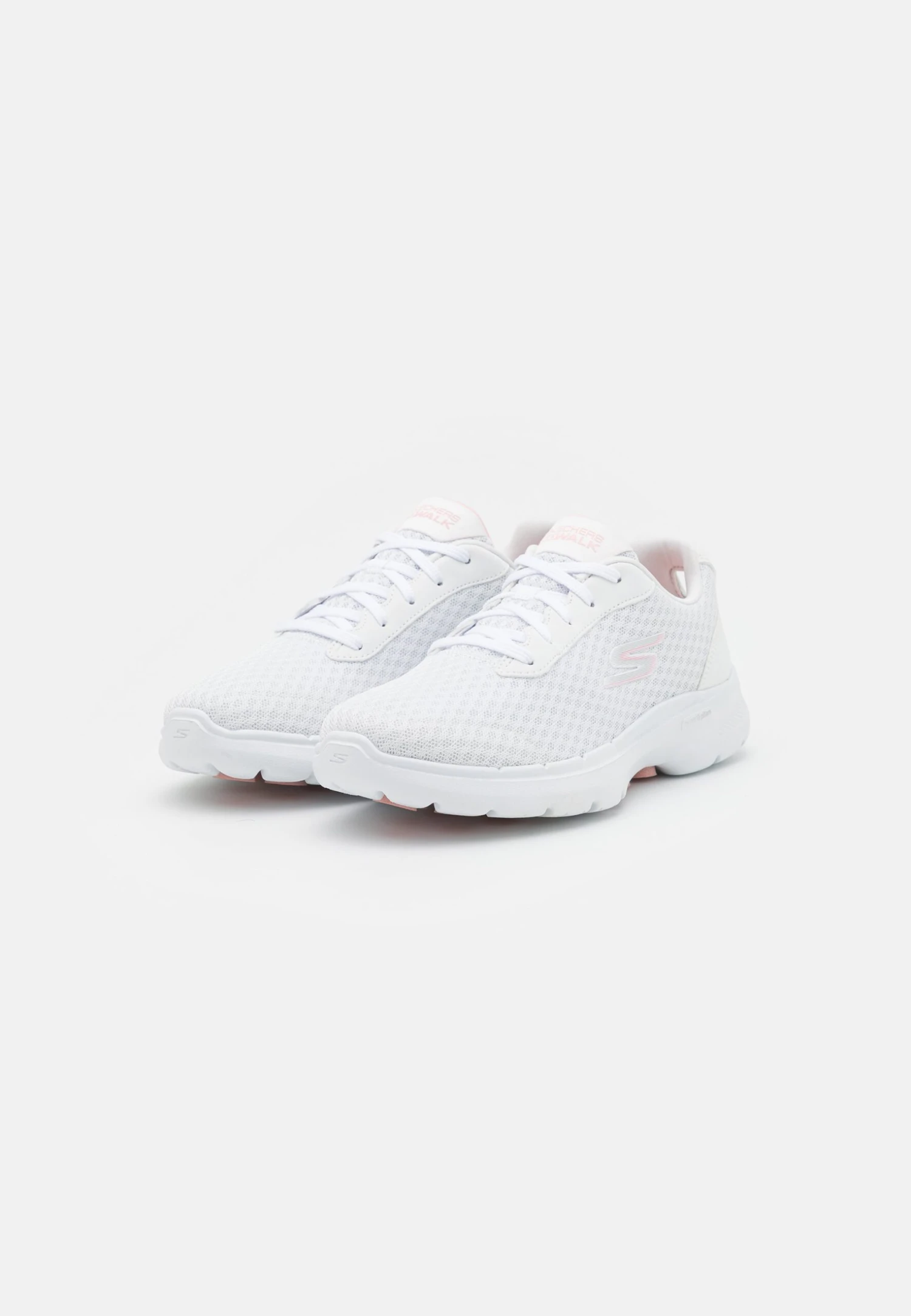 Go Walk 6 - Zapatillas Para Caminar - White/Pink 4 Go Walk 6 - Zapatillas Para Caminar - White/Pink - Imagen 2