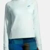 BROOKS Notch Thermal Long Sleeve- Camiseta De Manga Larga - Ice Blue -ADIDAS Moda Tienda de ventas 1370777e569a4355a153258d3138be77