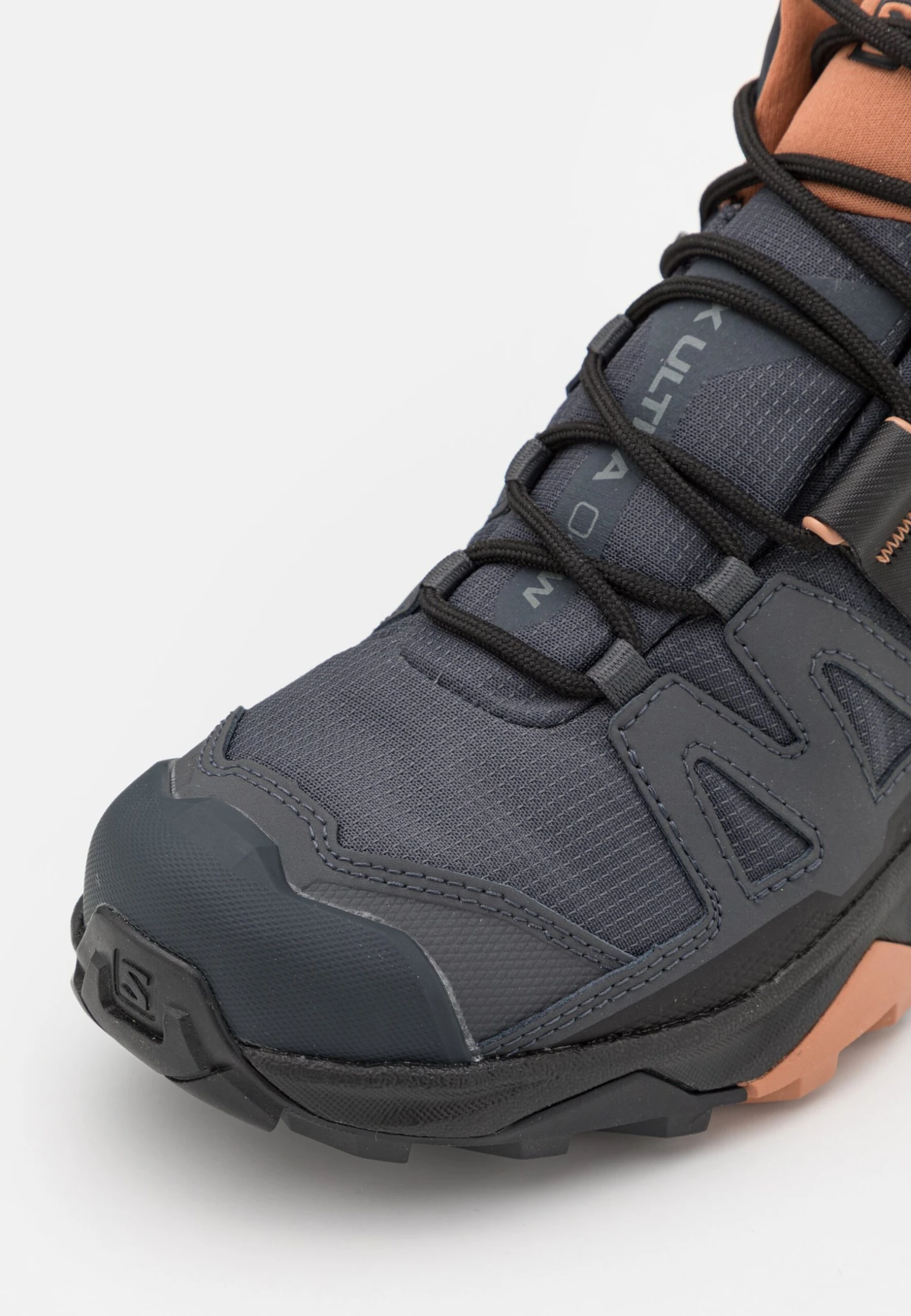 Salomon X Ultra 4 Mid Gtx - Zapatillas De Senderismo - Ebony/Mocha Mousse/Almond Cream 10 Salomon X Ultra 4 Mid Gtx - Zapatillas De Senderismo - Ebony/Mocha Mousse/Almond Cream - Imagen 8