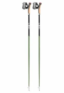 Leki Nordic Walking Stöcke Flash - Accesorio Esquí/Snowboard - Schwarz Rot