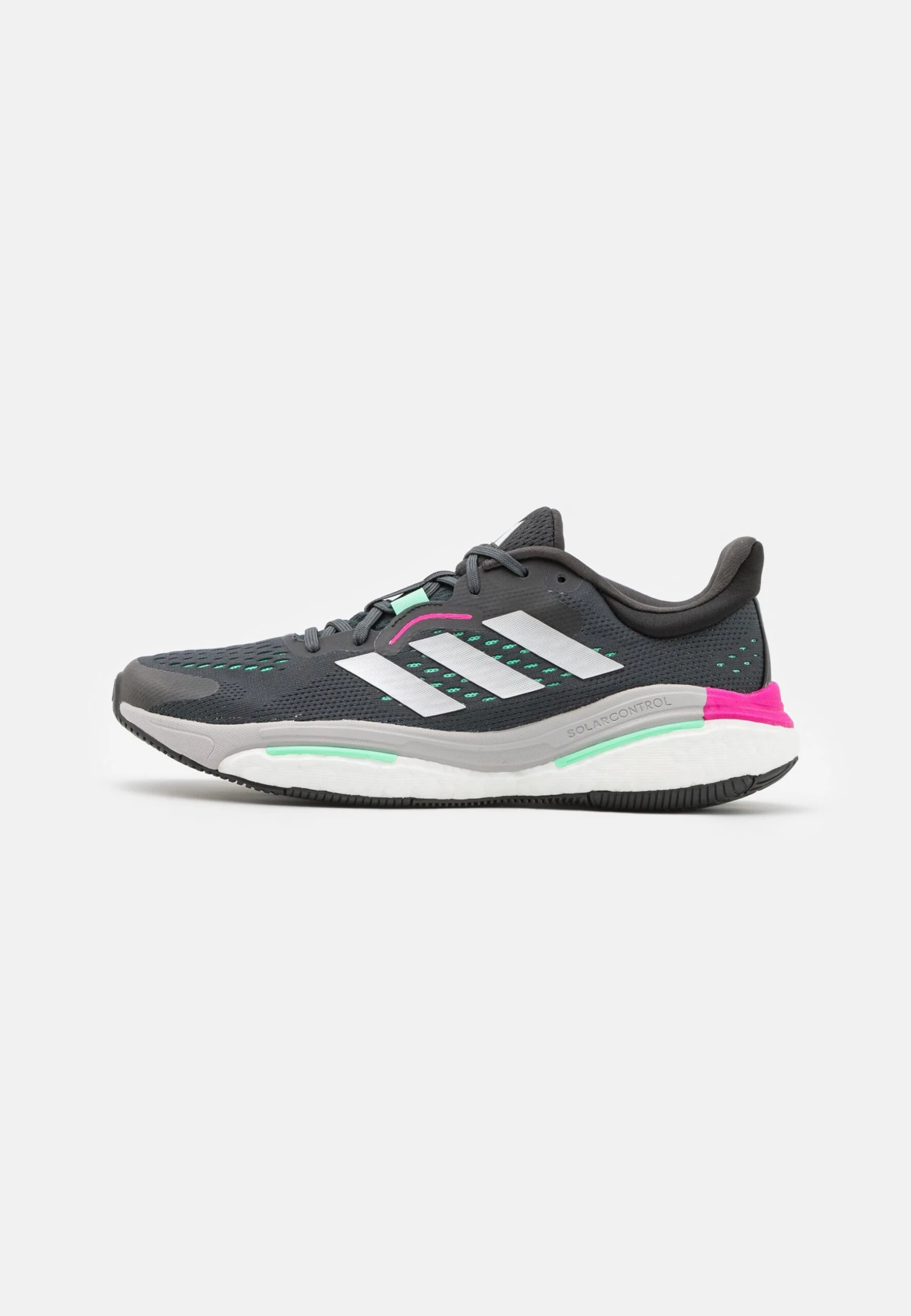 ADIDAS PERFORMANCE Solar Control- Zapatillas De Running Estables - Carbon/Silver Metallic/Lucid Fuchsia 3 ADIDAS PERFORMANCE Solar Control- Zapatillas De Running Estables - Carbon/Silver Metallic/Lucid Fuchsia