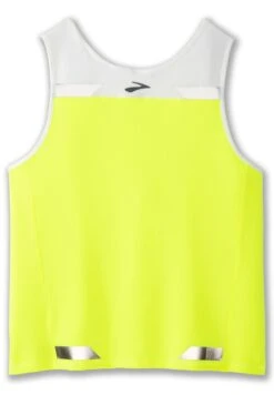 BROOKS Run Visible Back-To-Front Tank - Camiseta Deportiva - White Nightlife -ADIDAS Moda Tienda de ventas 21605c6300d4477e88c5769fc5c28a57
