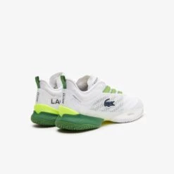 Lacoste Sport Ag-Lt23 Ultra - Zapatillas De Tenis Para Tierra Batida - Wht/Grn -ADIDAS Moda Tienda de ventas 21a2abcc1be34c2184d56a552c590471