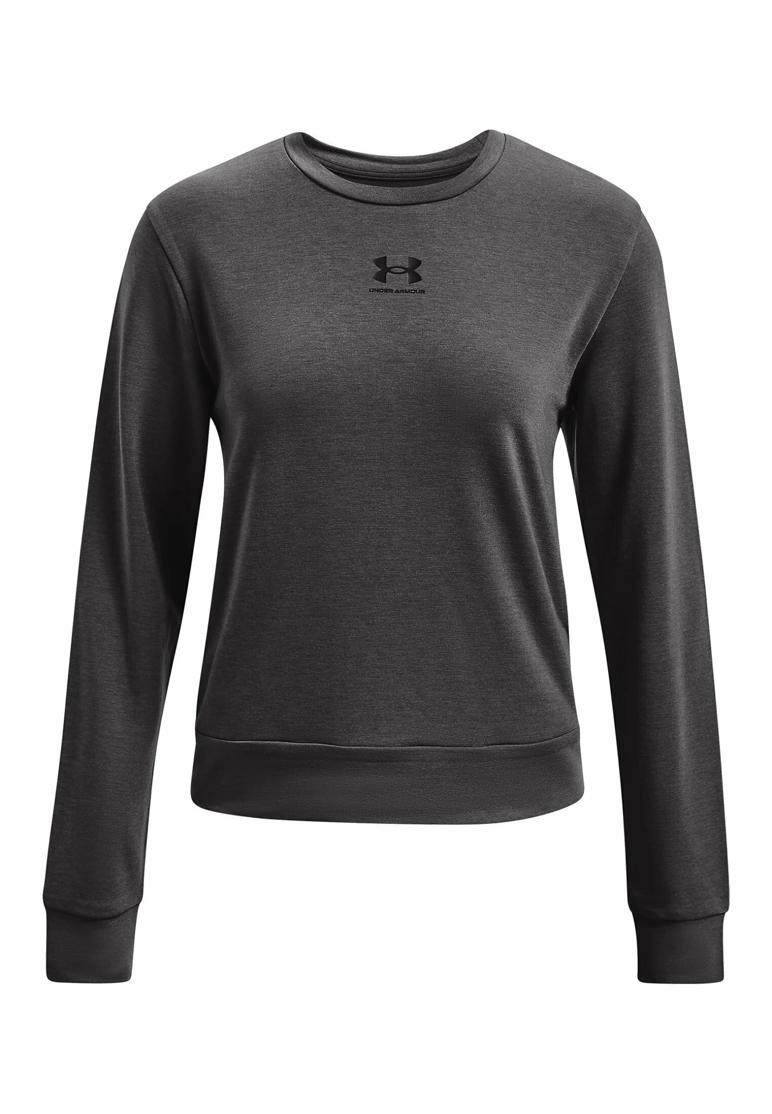 Under Armour Long Sleeves Rival Terry Crew - Sudadera - Jet Gray 7 Under Armour Long Sleeves Rival Terry Crew - Sudadera - Jet Gray - Imagen 5
