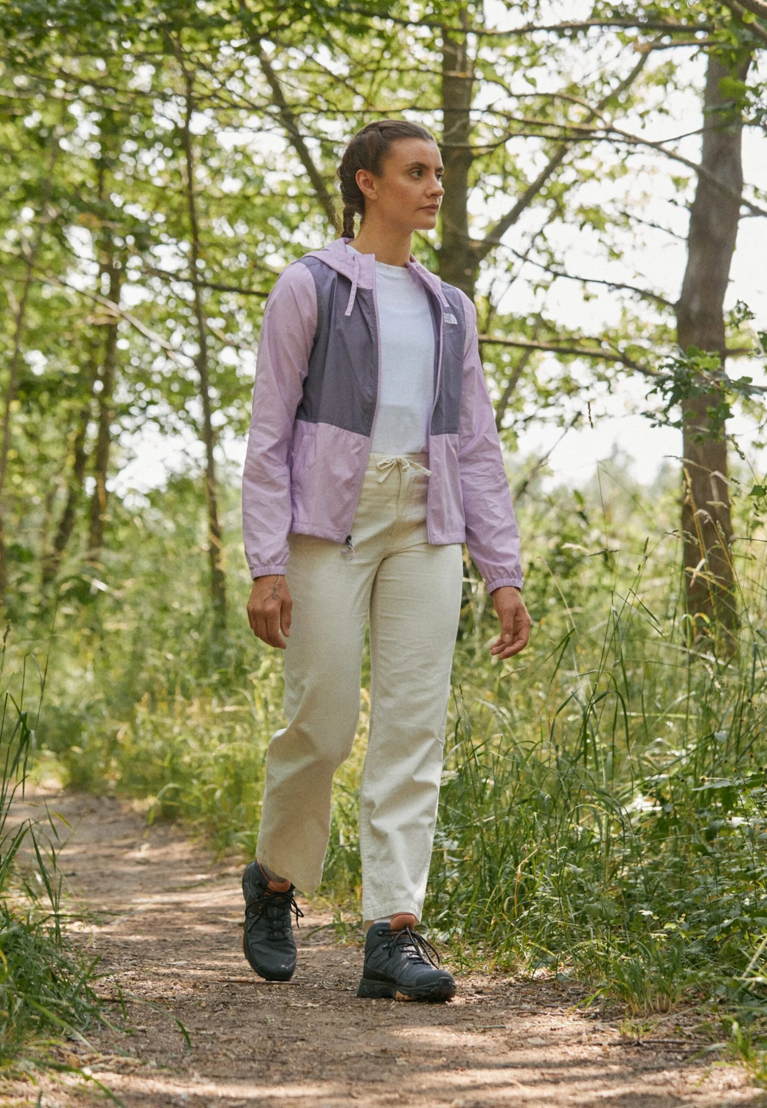 Salomon X Ultra 4 Mid Gtx - Zapatillas De Senderismo - Ebony/Mocha Mousse/Almond Cream 5 Salomon X Ultra 4 Mid Gtx - Zapatillas De Senderismo - Ebony/Mocha Mousse/Almond Cream - Imagen 3