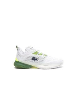 Lacoste Sport Ag-Lt23 Ultra - Zapatillas De Tenis Para Tierra Batida - Wht/Grn
