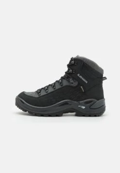 Lowa Renegade Warm Gtx Mid - Zapatillas De Senderismo - Schwarz/Grau