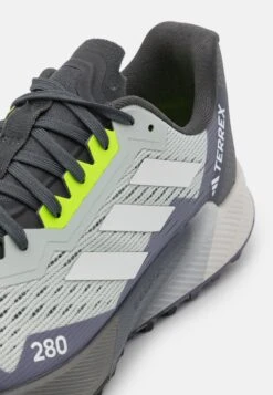 Adidas TERREX Agravic Flow 2 Trail Running Shoes - Zapatillas De Trail Running - Silver/Crystal White/Lucid Lemon -ADIDAS Moda Tienda de ventas 4b29b5126fe847f1a7438546d44e5a92