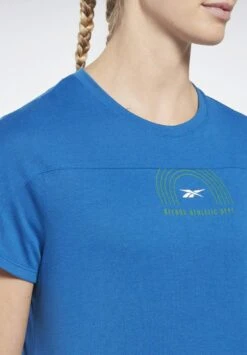 Reebok Workout Ready Supremium - Camiseta Estampada - Vector Blue -ADIDAS Moda Tienda de ventas 4e5fb87c6f6843df87c4fdf1b721b906