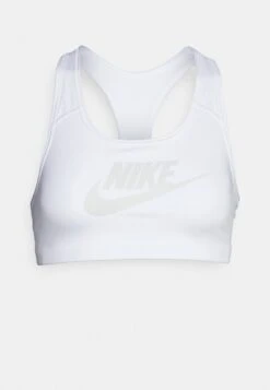 Nike Performance Futura Bra - Sujetadores Deportivos Con Sujeción Media - White/Photon Dust -ADIDAS Moda Tienda de ventas 4eeb2663e3364144abc20403ba6f316a