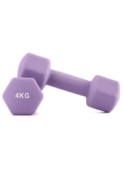 Hex Dumbbell - Neoprene 4Kg - Fitness/Yoga - Purple -ADIDAS Moda Tienda de ventas 539962dffecc4d23a3fcf21198944b6a