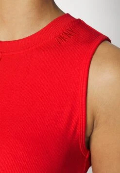 DKNY Platinum Twist Front Tank - Top - Hibiscus -ADIDAS Moda Tienda de ventas 60a651410c86494f900be82b9cd3b407