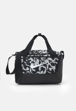 Nike Performance Duff Cat Unisex - Bolsa De Deporte - Black/Light Smoke Grey/White
