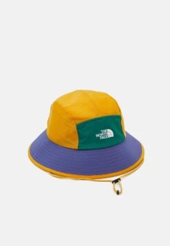 The North Face Run Bucket Unisex - Sombrero - Forest Fern/Cave Blue/Citrine Yellow