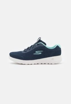 Go Walk Lace Up Walking Trainers - Zapatillas Para Caminar - Navy/Aqua