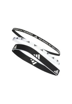 ADIDAS PERFORMANCE Multiple Width Training Headbands 3 Per Pack - Muñequera - Black White