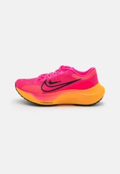 Nike Performance Zoom Fly 5 - Zapatillas De Running Neutras - Hyper Pink/Black/Laser Orange