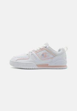 Champion 3 Point Low - Zapatillas De Baloncesto - White/Pink
