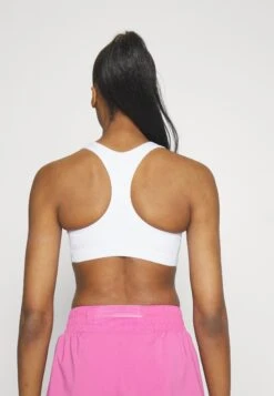 Nike Performance Futura Bra - Sujetadores Deportivos Con Sujeción Media - White/Photon Dust -ADIDAS Moda Tienda de ventas 8a082d7994514f79bcb5219556a51ffa