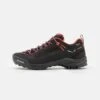 SALEWA Wildfire Gtx - Zapatillas De Senderismo - Black/Fluo Coral