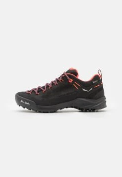 SALEWA Wildfire Gtx - Zapatillas De Senderismo - Black/Fluo Coral