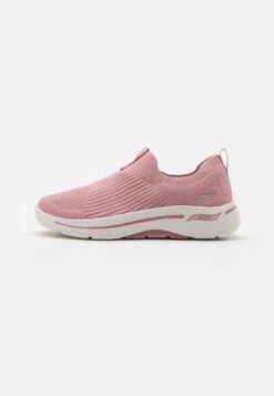 Go Walk Arch Fit Stretch Slip On - Zapatillas Para Caminar - Light Pink