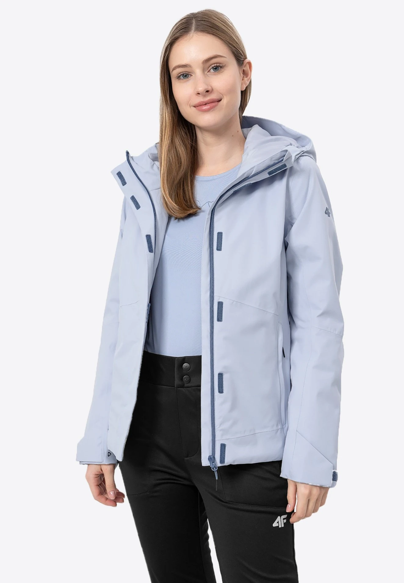 4F Kud060 - Chaqueta Hard Shell - Light Blue 4 4F Kud060 - Chaqueta Hard Shell - Light Blue - Imagen 2