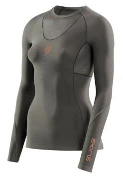 SKINS Kompression- Camiseta De Manga Larga - Charcoal -ADIDAS Moda Tienda de ventas 9d4aa5b7fffa42bdb959a037e153d507