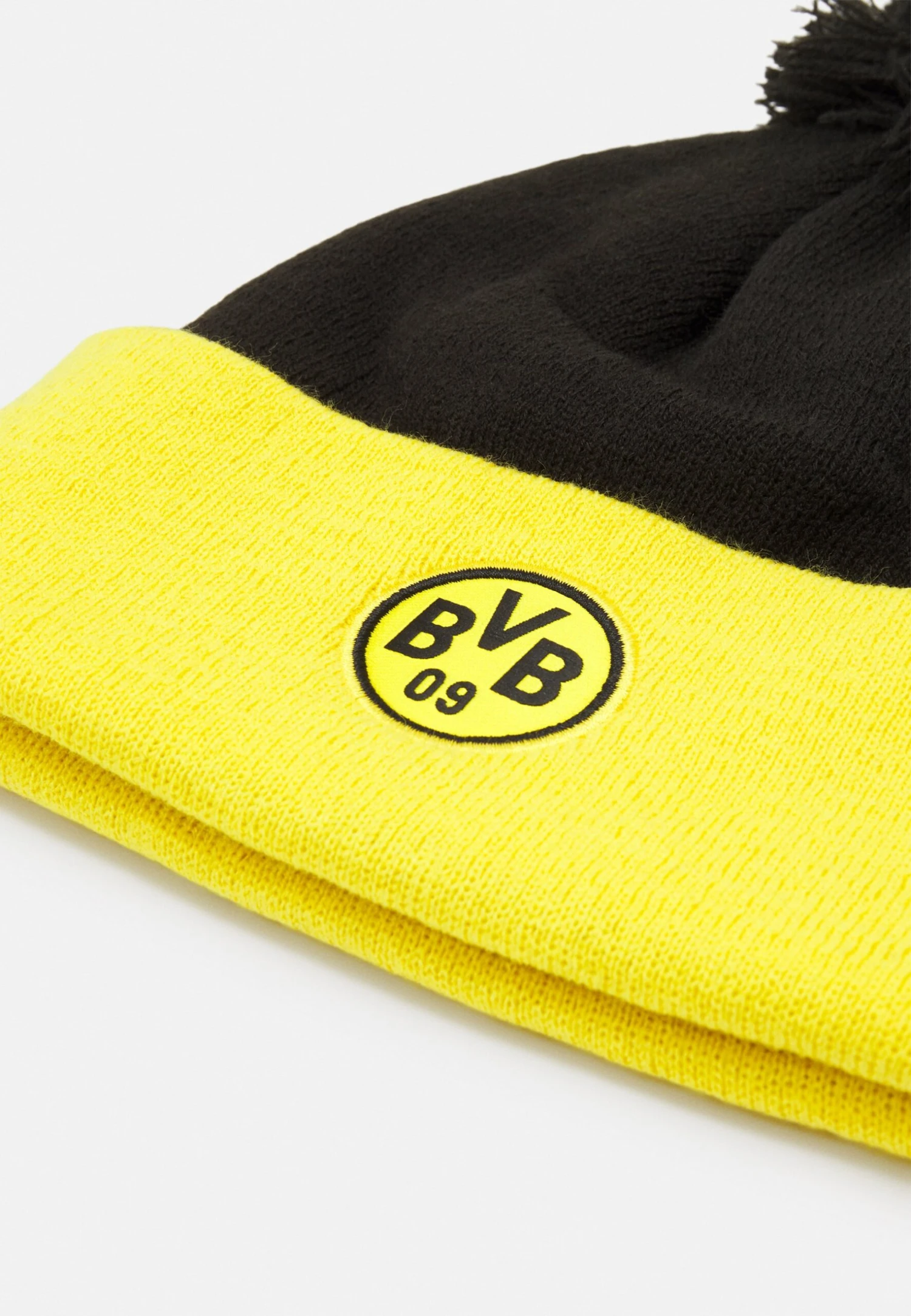 Puma Bvb Borussia Dortmund Pom Beanie Unisex - Equipación De Clubes -Black/Cyber Yellow 5 Puma Bvb Borussia Dortmund Pom Beanie Unisex - Equipación De Clubes -Black/Cyber Yellow - Imagen 3