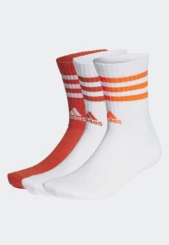 ADIDAS PERFORMANCE 3S C Spw Crw 3P - Calcetines De Deporte - White/Preloved Red/Solar Red -ADIDAS Moda Tienda de ventas a82bc4111eaa449187f514d97217ef48