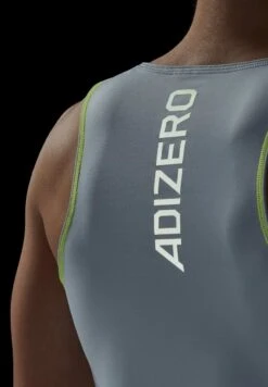 ADIDAS PERFORMANCE Adizero Running Crop Tank - Top - Blue -ADIDAS Moda Tienda de ventas aeeec492b6bd4cd292fcb303b68eeb79