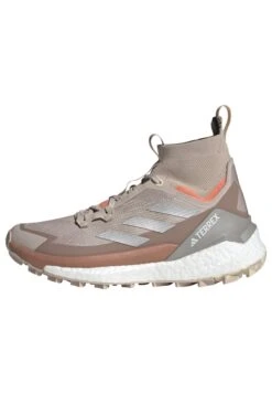 ADIDAS PERFORMANCE Terrex Free Hiker 2- Zapatillas De Senderismo - Taupe Taupe Met Impact Orange