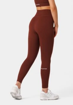 Rib Seamless Leggings - Medias - Brown -ADIDAS Moda Tienda de ventas bfeaad9376974759aee16ac0e31b592a