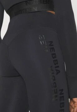 NEBBIA Womens Classic High Waist Leggings Intense Iconic - Medias - Black -ADIDAS Moda Tienda de ventas c19a0fd113274736a1fab7a9c9b1ba8e