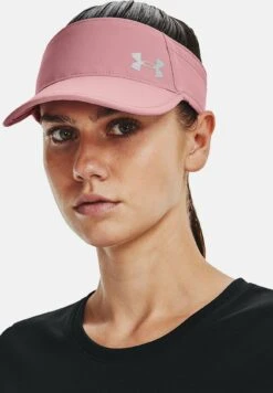 Under Armour Visors Isochill Launch Run Visor - Gorra - Pink Elixir