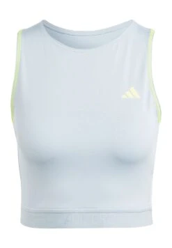 ADIDAS PERFORMANCE Adizero Running Crop Tank - Top - Blue -ADIDAS Moda Tienda de ventas c8470a37401249828992bc89a0a66d12