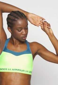 Under Armour Armour High Crossback - Top - Lime Surge -ADIDAS Moda Tienda de ventas cb4e1f1aa41749b4b36b52483939cc41