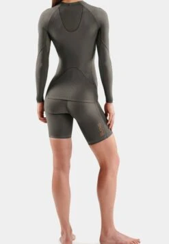 SKINS Kompression- Camiseta De Manga Larga - Charcoal -ADIDAS Moda Tienda de ventas d168e3d014bc43589a3c0e11401ce8b3