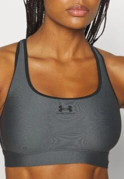 Under Armour Sport Hg Padless - Sujetadores Deportivos Con Sujeción Media - Pitch Gray/Black -ADIDAS Moda Tienda de ventas e7fffb8d19d44315b0bea1385f98a3c9