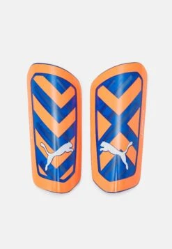 Puma Ultra Flex Sleeve Unisex - Espinilleras - Ultra Orange/Blue Glimmer