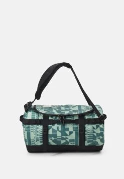 The North Face Base Camp Duffel S Unisex - Bolsa De Viaje - Misty Sage Irregular Geometry/Black