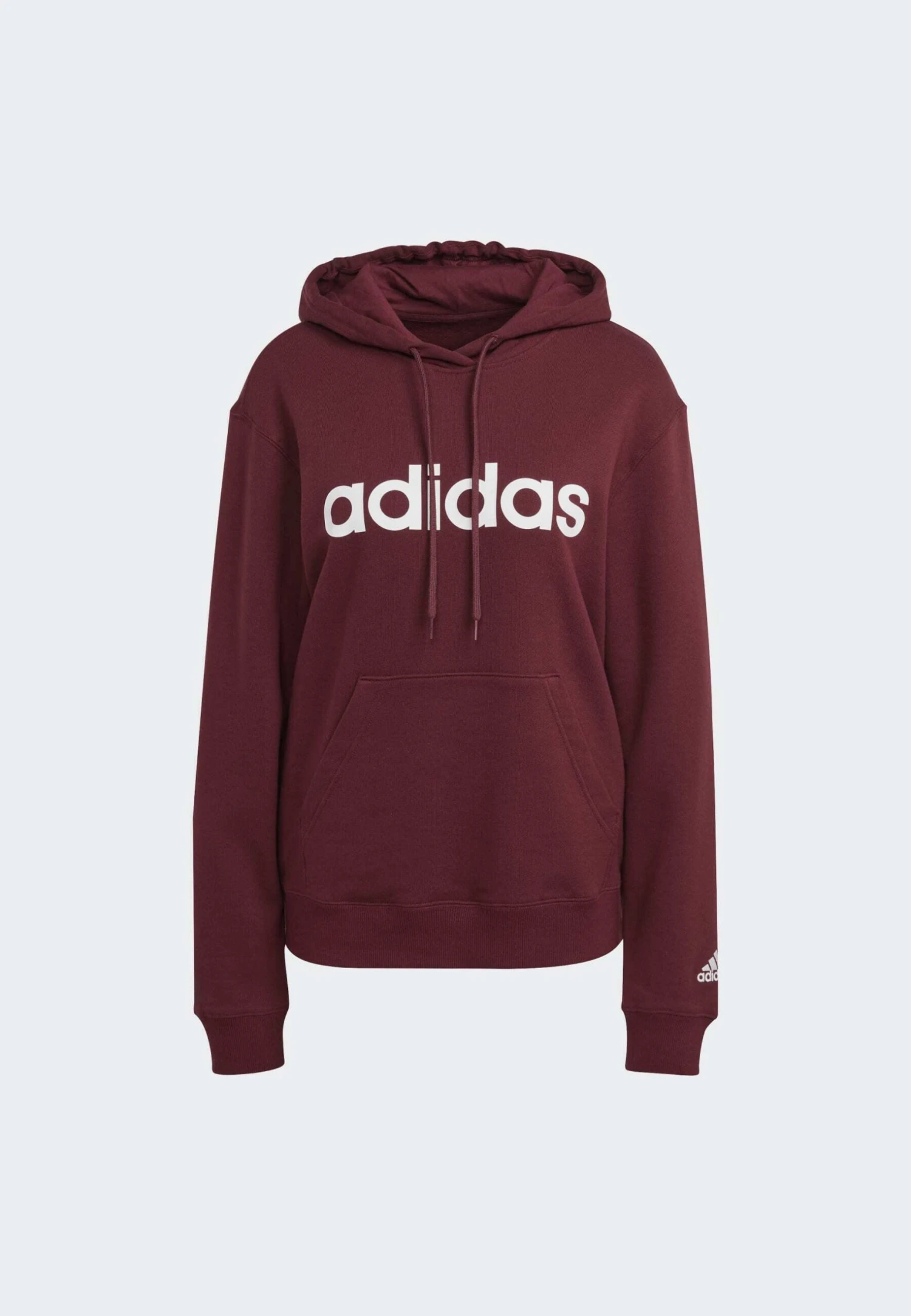 Adidas Sportswear W Lin Ft Hd - Sudadera - Shadow Red White 8 Adidas Sportswear W Lin Ft Hd - Sudadera - Shadow Red White - Imagen 6